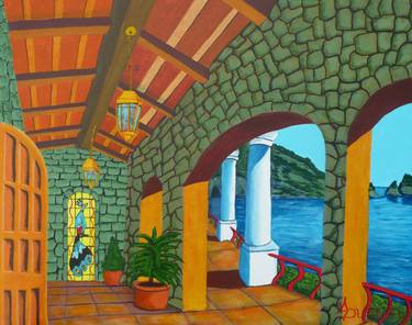 Original Impressionism Architecture Paintings by Anthony Dunphy