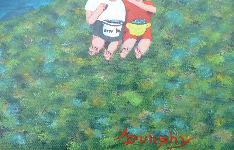Original Fine Art Rural life Painting by Anthony Dunphy