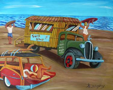 Original Beach Paintings by Anthony Dunphy