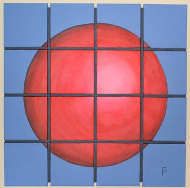 Original Conceptual Geometric Paintings by Charles Masi