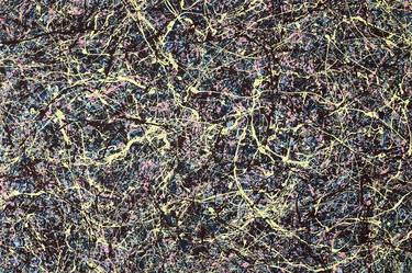 Original Abstract Expressionism Abstract Painting by Miles Chumley