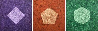 Original Abstract Expressionism Abstract Painting by Miles Chumley