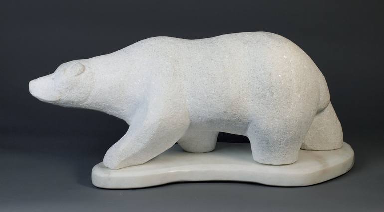 Original Minimalism Animal Sculpture by Steve Scherrer