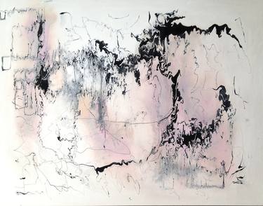 Original Abstract Expressionism Abstract Paintings by Virginia Daniels