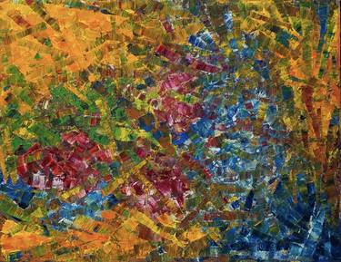 Print of Impressionism Abstract Paintings by Deepa Khanna Sobti