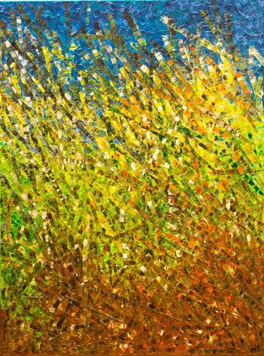 Original Impressionism Abstract Paintings by Deepa Khanna Sobti