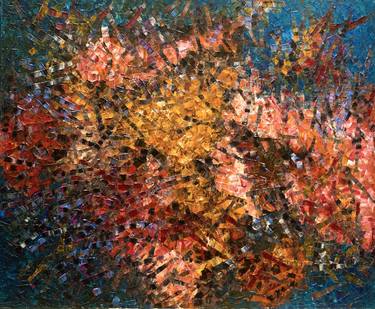 Original Impressionism Abstract Paintings by Deepa Khanna Sobti