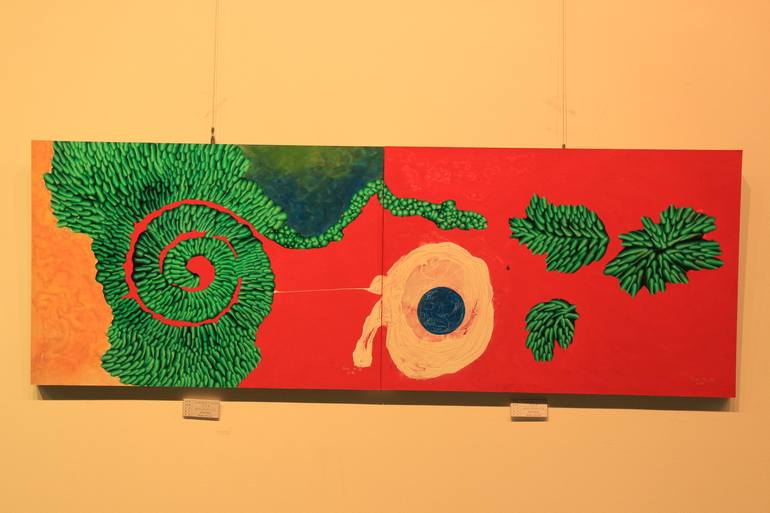 Original Abstract Painting by LIM MIRYANG