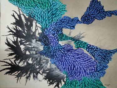 Print of Abstract Paintings by LIM MIRYANG