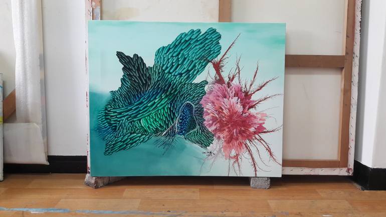 Original Abstract Painting by LIM MIRYANG