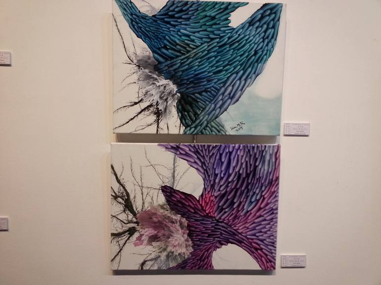 Original Abstract Painting by LIM MIRYANG