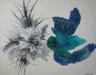 Print of Abstract Expressionism Abstract Paintings by LIM MIRYANG