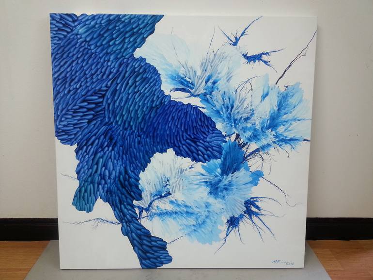 Original Abstract Expressionism Abstract Painting by LIM MIRYANG