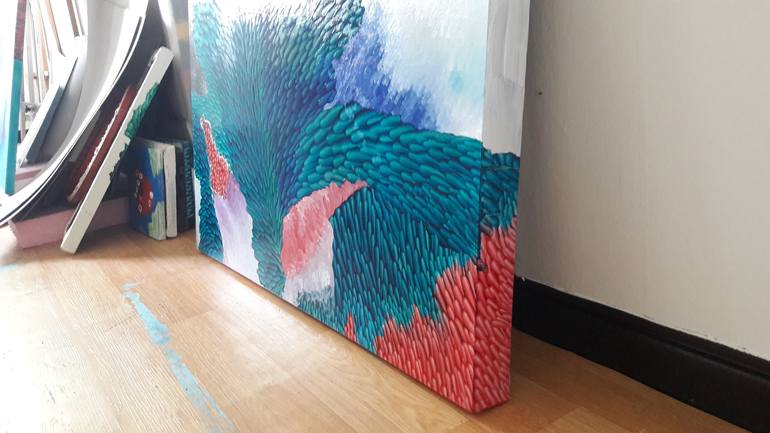 Original Abstract Painting by LIM MIRYANG