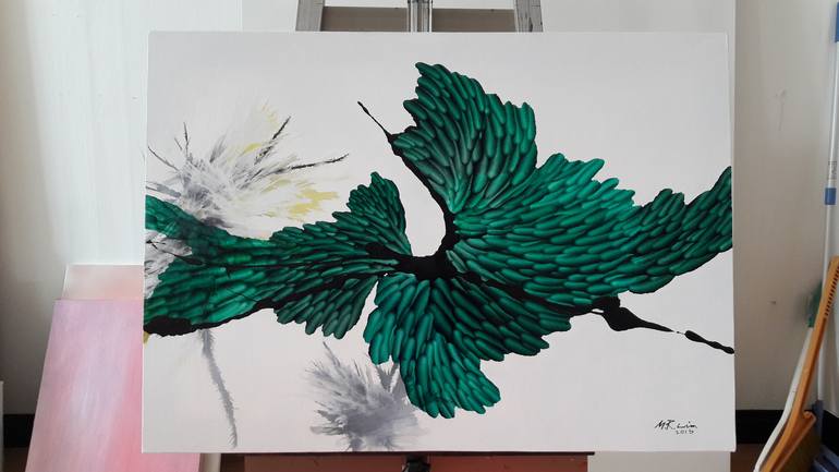 Original Abstract Painting by LIM MIRYANG