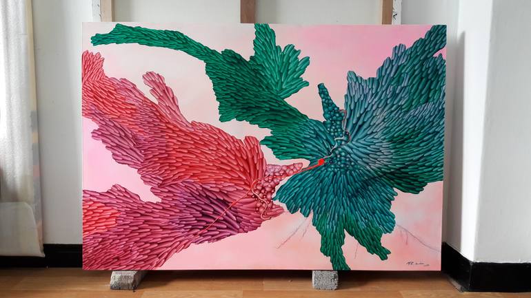 Original Abstract Painting by LIM MIRYANG