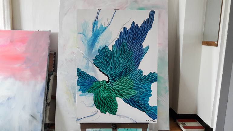 Original Abstract Painting by LIM MIRYANG