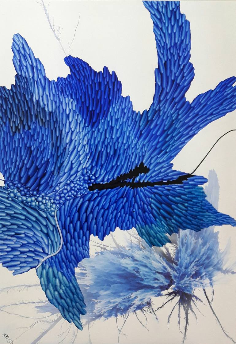 The performance of wind #87(exhibit) Painting by LIM MIRYANG | Saatchi Art