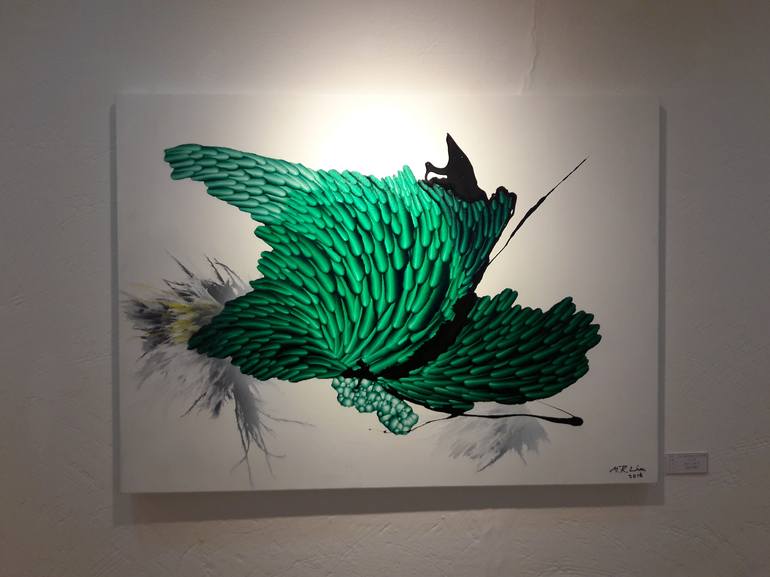 Original Abstract Painting by LIM MIRYANG