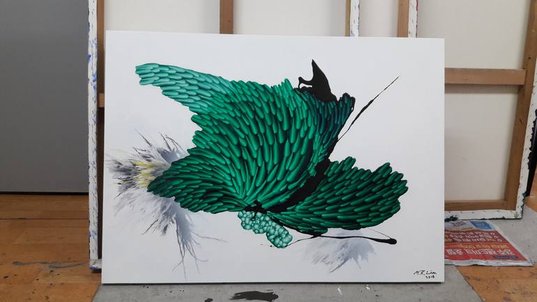 Original Abstract Painting by LIM MIRYANG