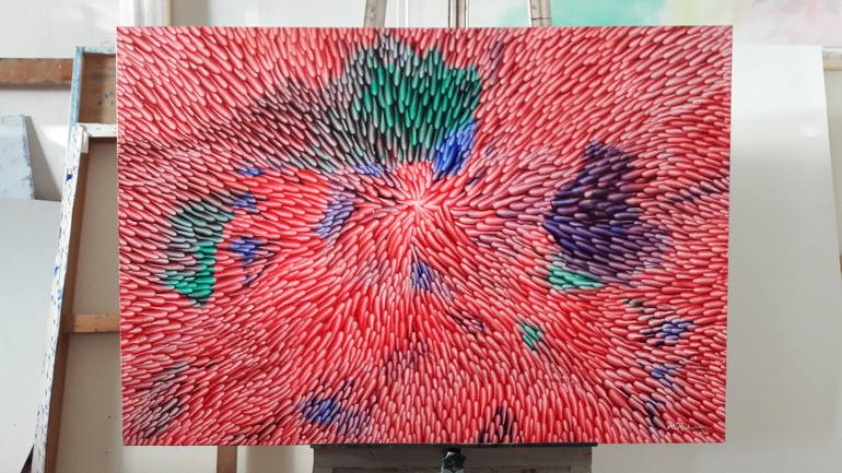 Original Abstract Painting by LIM MIRYANG