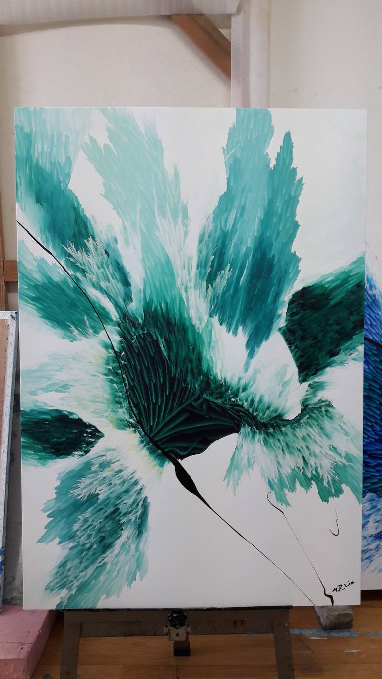 Original Abstract Painting by LIM MIRYANG