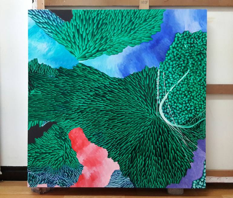 Original Abstract Painting by LIM MIRYANG