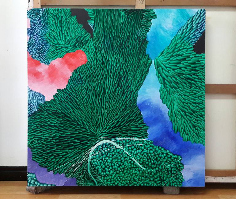 Original Abstract Painting by LIM MIRYANG