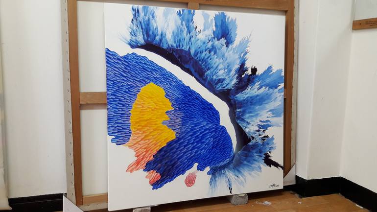 Original Abstract Expressionism Abstract Painting by LIM MIRYANG