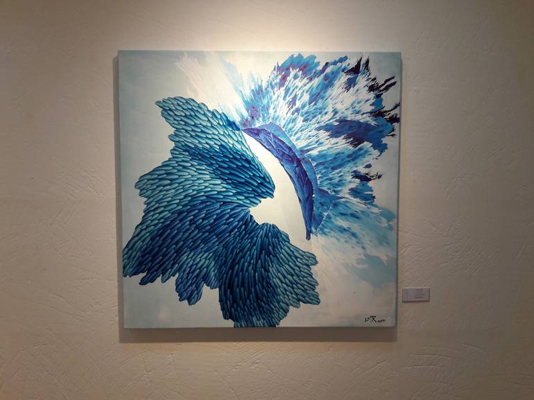 Original Abstract Painting by LIM MIRYANG