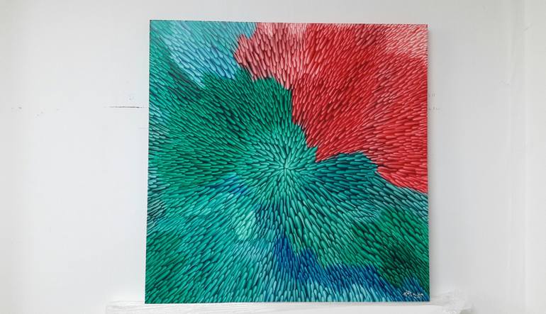 Original Abstract Painting by LIM MIRYANG