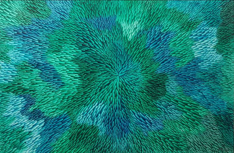 Original Abstract Painting by Lim Miryang