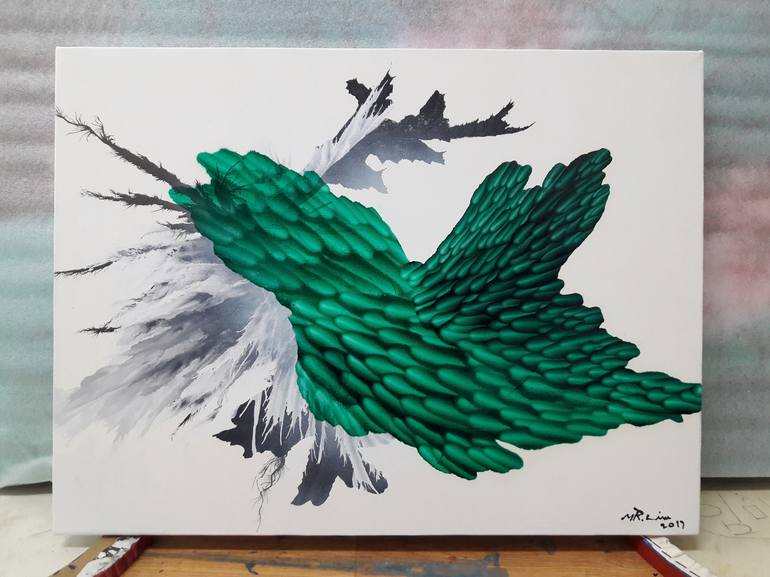 Original Abstract Painting by LIM MIRYANG