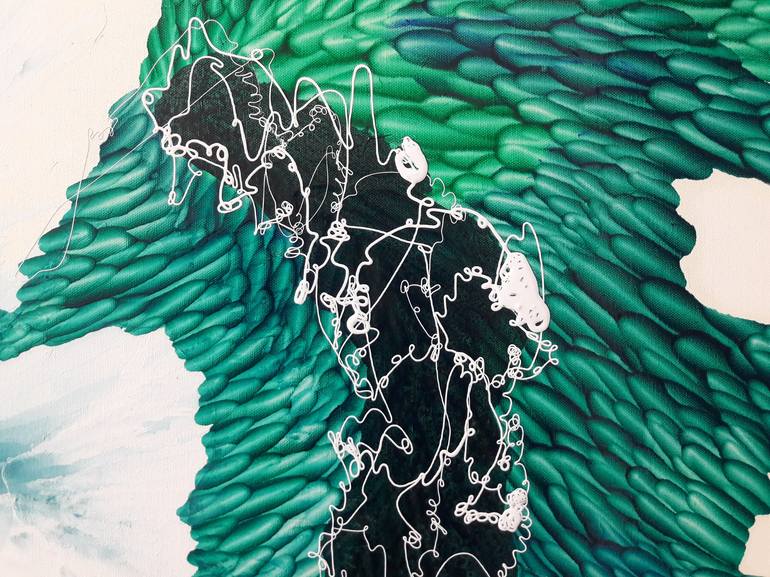 Original Abstract Painting by LIM MIRYANG