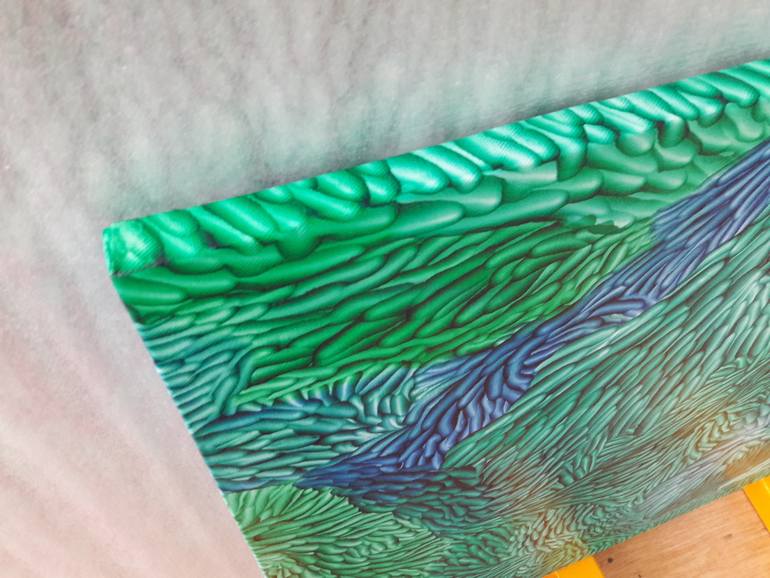 Original Abstract Painting by Lim Miryang