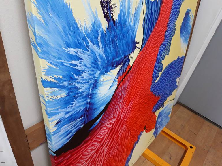 Original Abstract Expressionism Abstract Painting by LIM MIRYANG