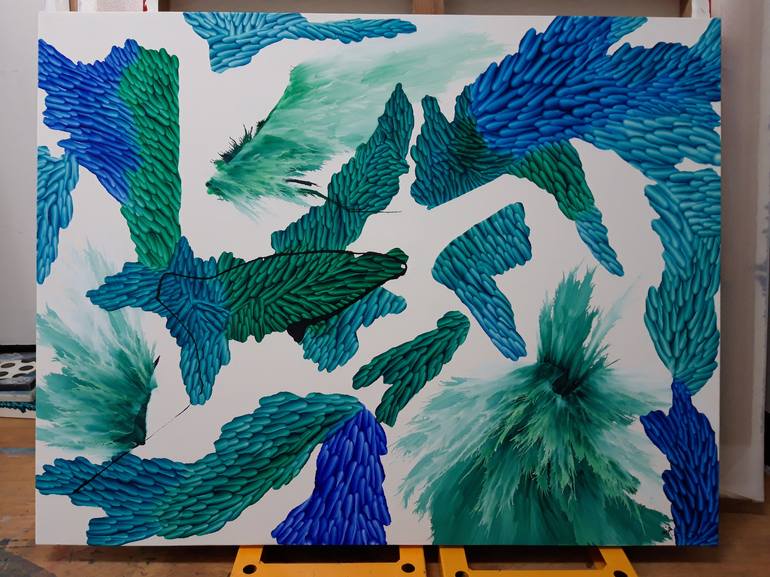 Original Abstract Painting by LIM MIRYANG