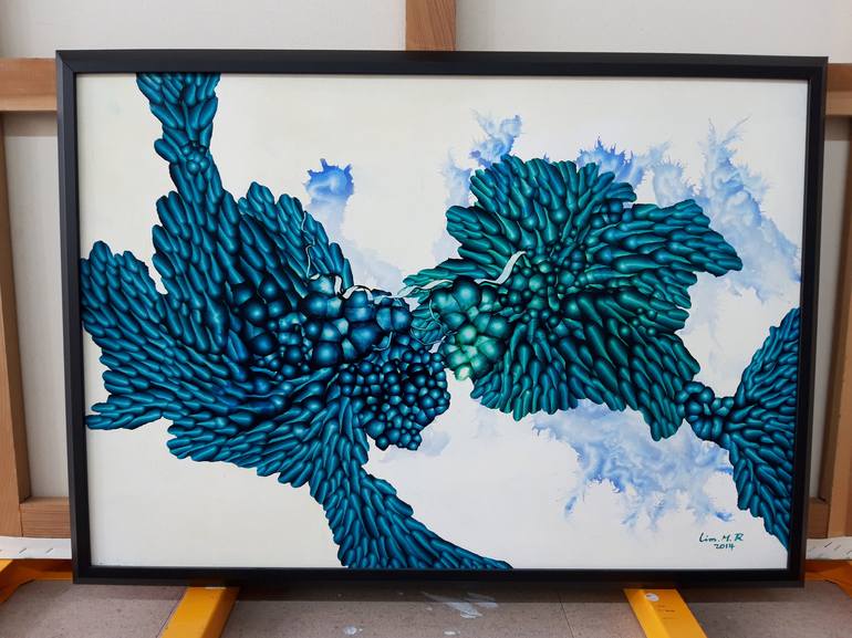 Original Abstract Painting by LIM MIRYANG