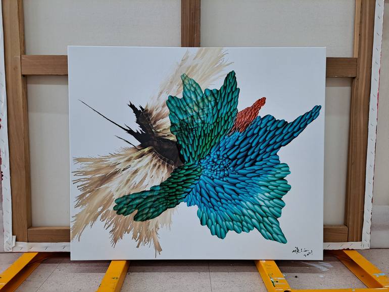 Original Abstract Painting by LIM MIRYANG