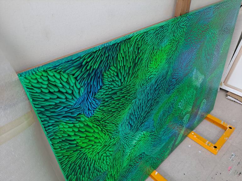 Original Abstract Painting by LIM MIRYANG