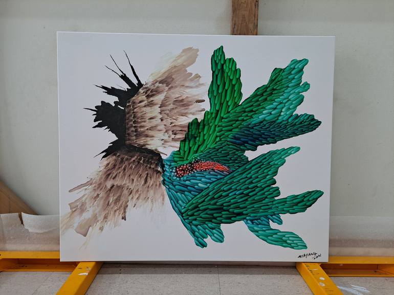 Original Abstract Painting by LIM MIRYANG