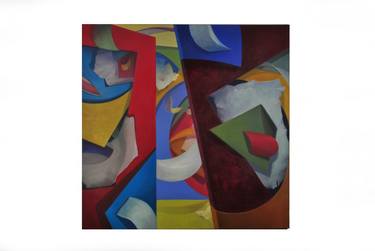 Original Geometric Paintings by Nora Corradetti