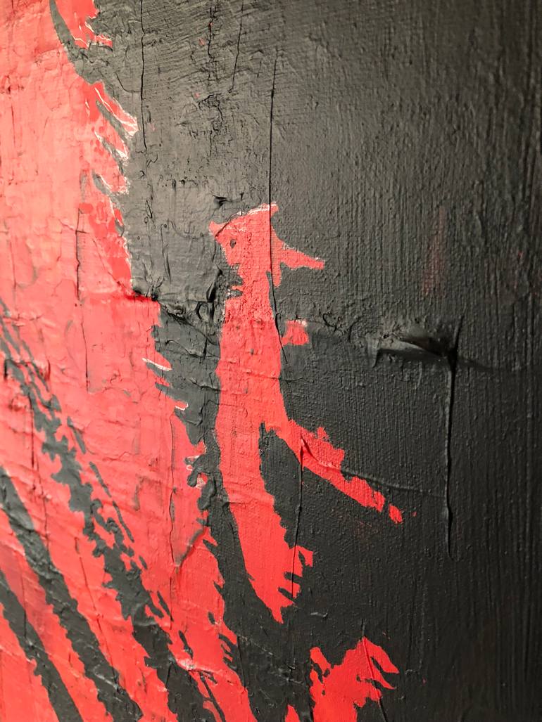 Original Abstract Comics Painting by Dick Kuyten