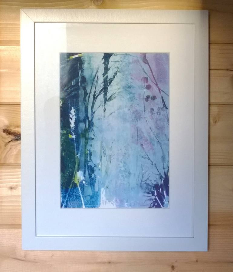 Original Impressionism Botanic Printmaking by Deb Bennett