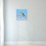 hung with white frame