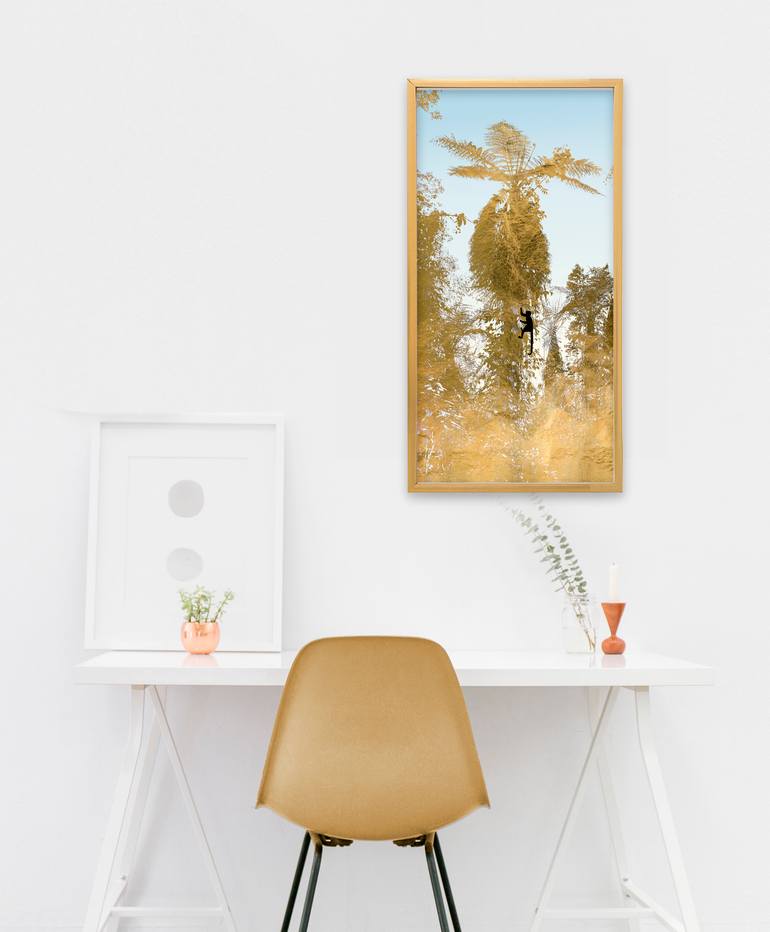 Original Contemporary Botanic Mixed Media by Karen Clark