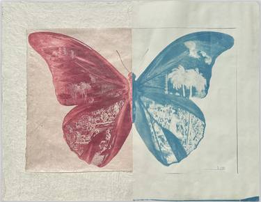 Original Conceptual Nature Mixed Media by Karen Clark