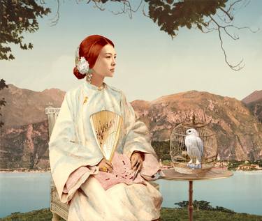 Saatchi Art Artist karen clark; Photography, “Lady and the Owl - Edition of 10” #art