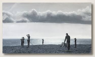 Original Beach Paintings by karen clark