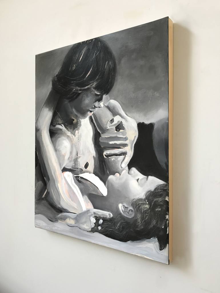 Original Love Painting by karen clark